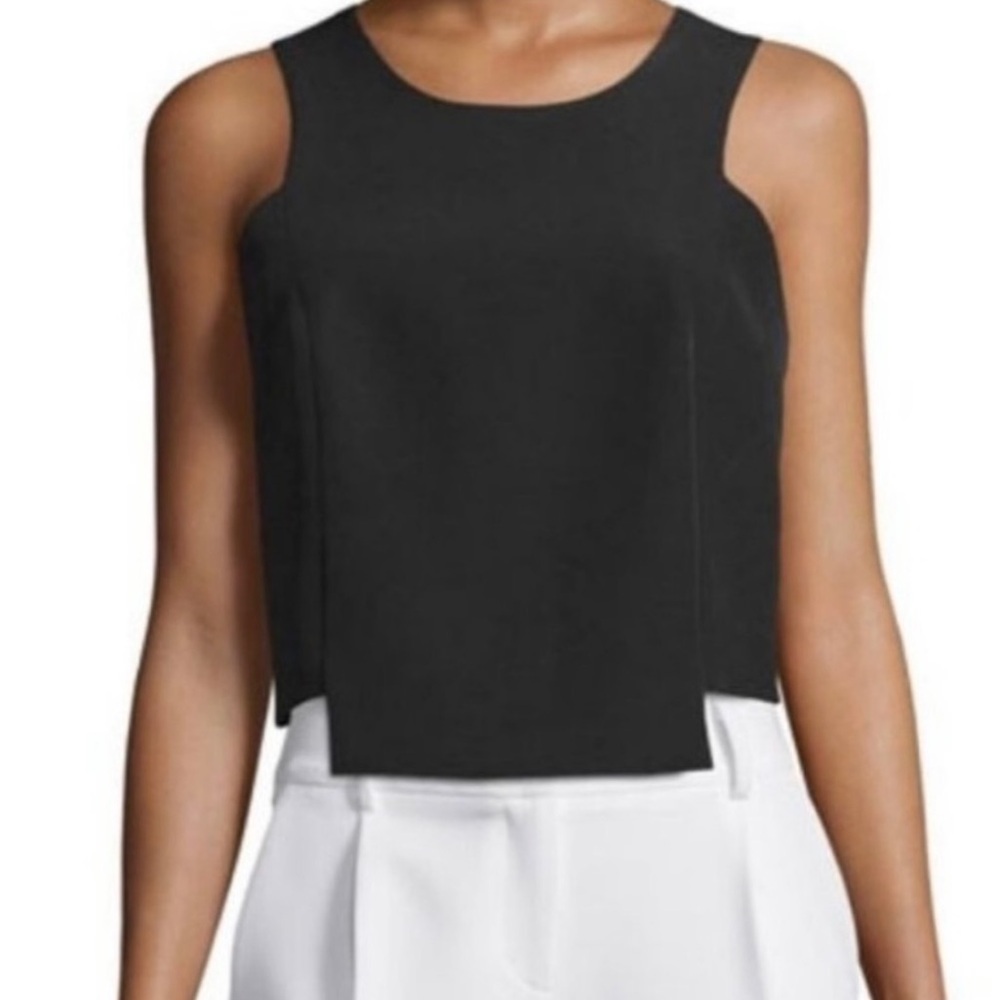Milly Black Crop Top